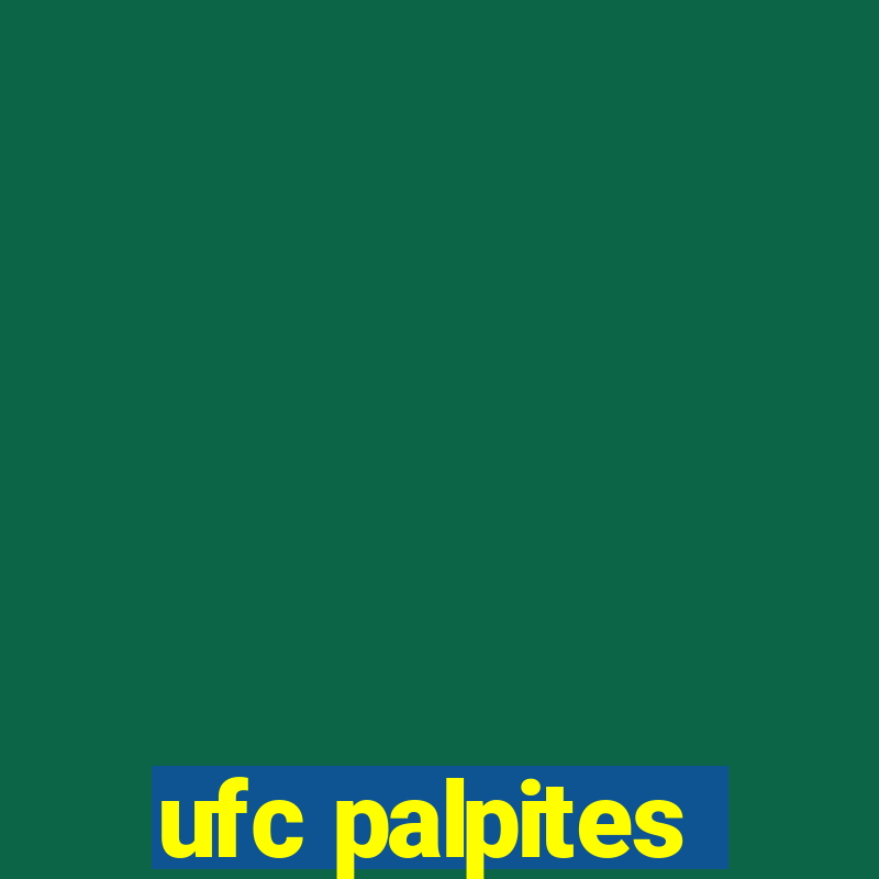 ufc palpites