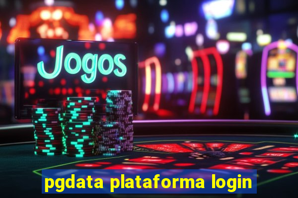 pgdata plataforma login