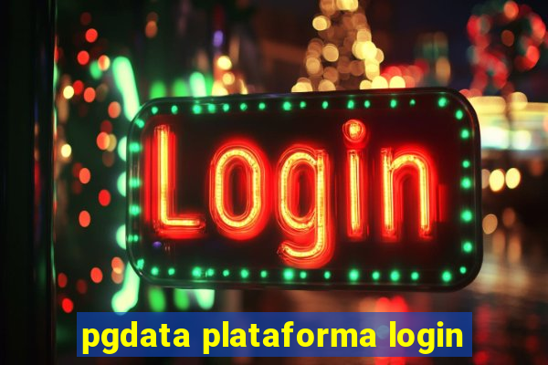 pgdata plataforma login