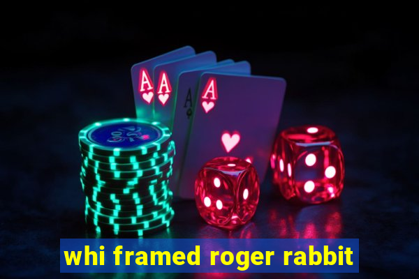 whi framed roger rabbit