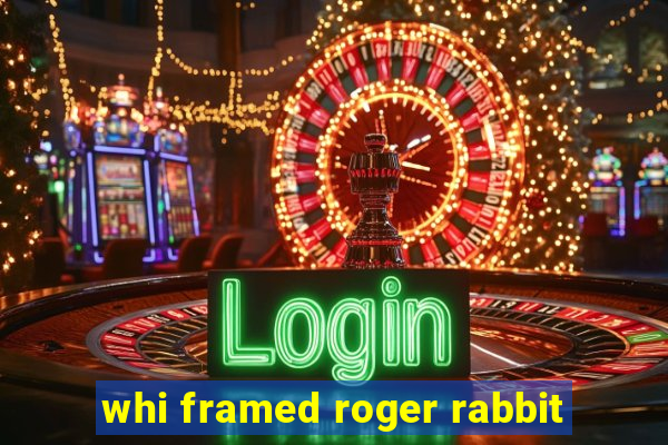 whi framed roger rabbit