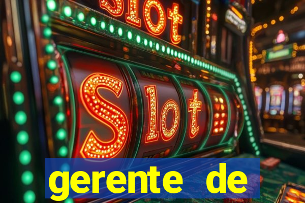 gerente de plataforma slots