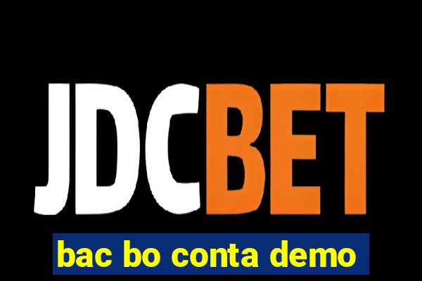 bac bo conta demo