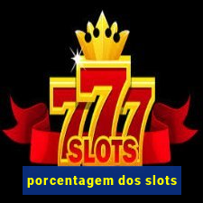 porcentagem dos slots