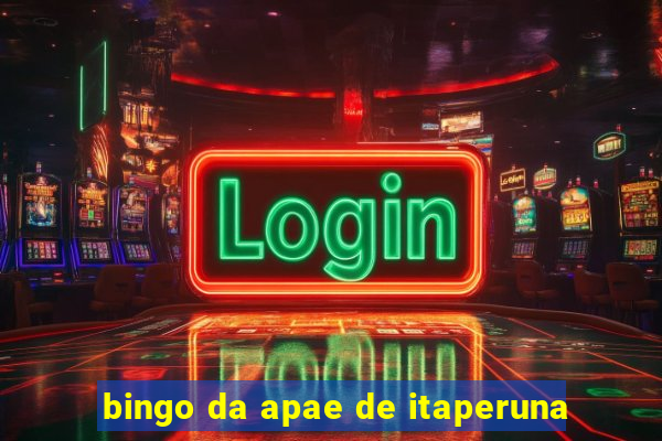 bingo da apae de itaperuna