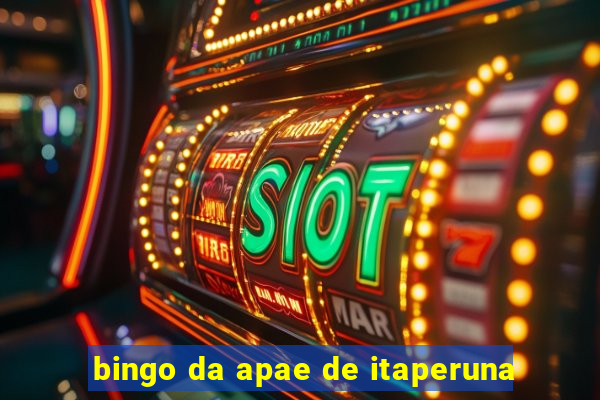 bingo da apae de itaperuna