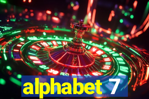 alphabet 7