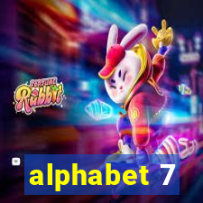 alphabet 7