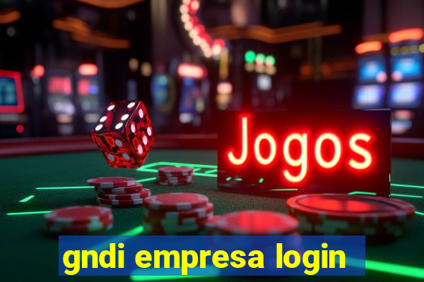 gndi empresa login