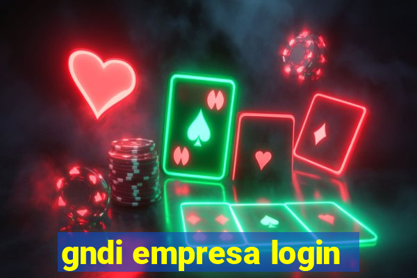 gndi empresa login