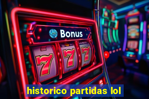 historico partidas lol