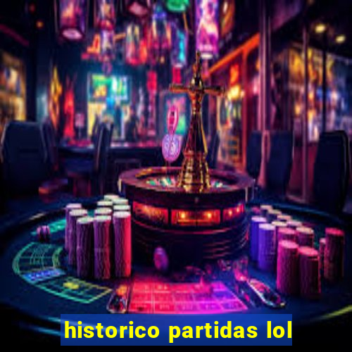 historico partidas lol