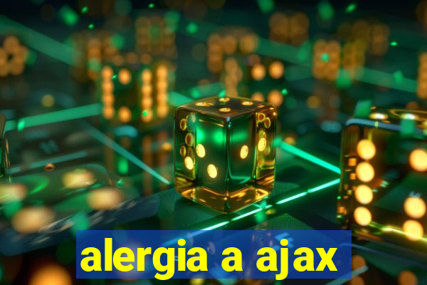 alergia a ajax