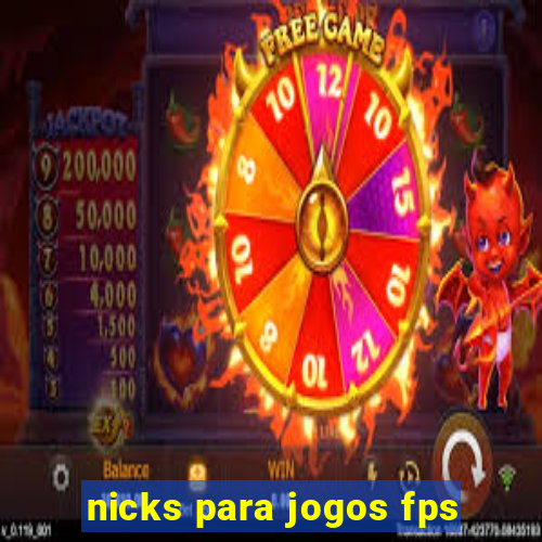 nicks para jogos fps