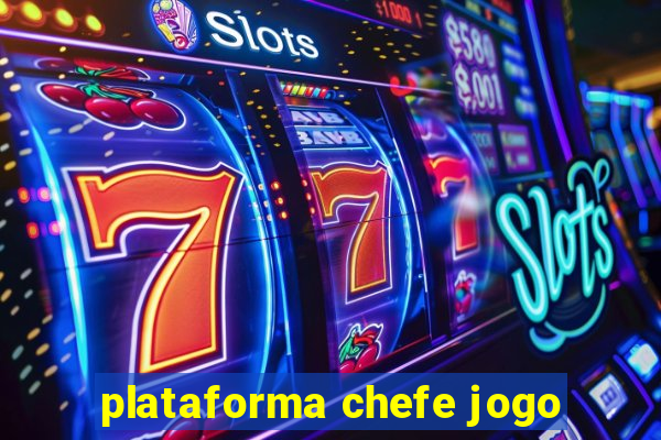 plataforma chefe jogo