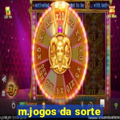 m.jogos da sorte