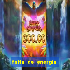 falta de energia em caucaia