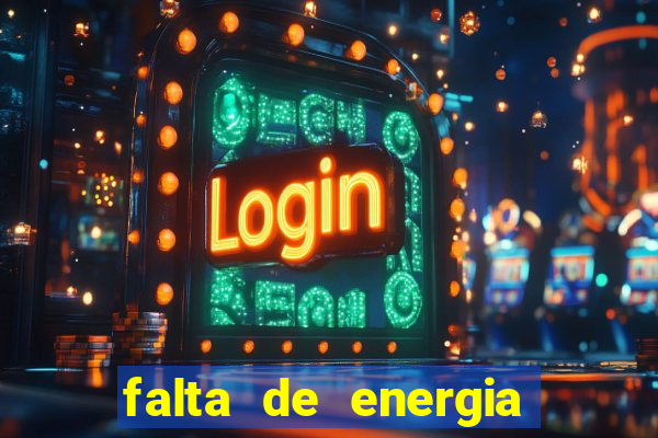 falta de energia em caucaia