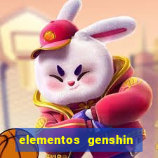 elementos genshin impact fraquezas