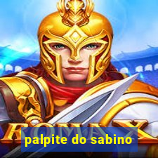 palpite do sabino