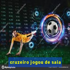 cruzeiro jogou de saia