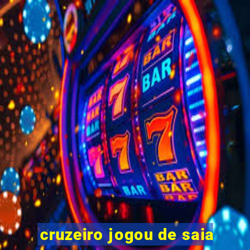 cruzeiro jogou de saia