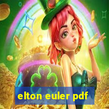 elton euler pdf