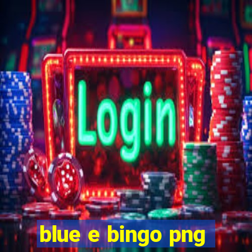 blue e bingo png