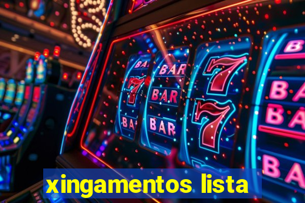 xingamentos lista