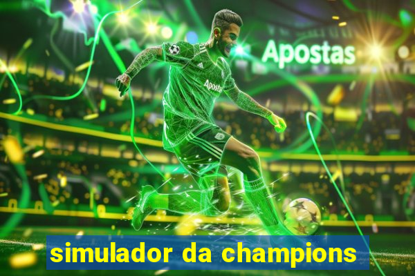 simulador da champions