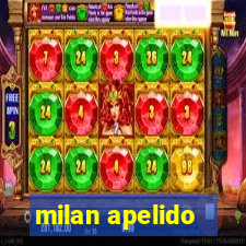 milan apelido