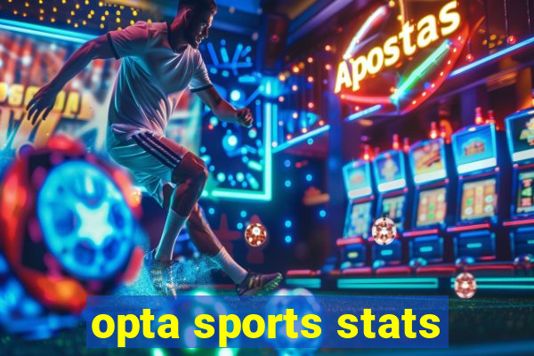 opta sports stats