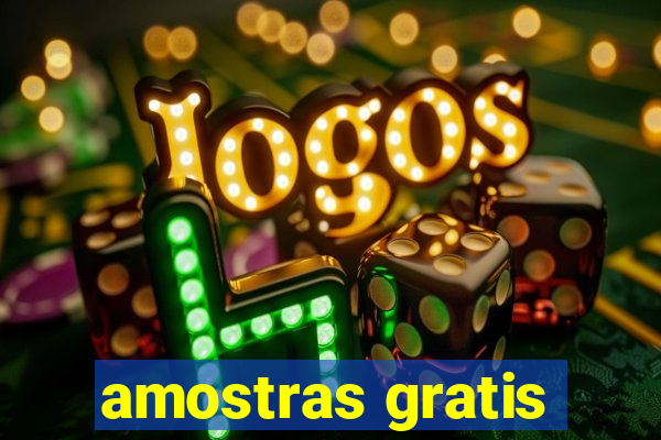 amostras gratis