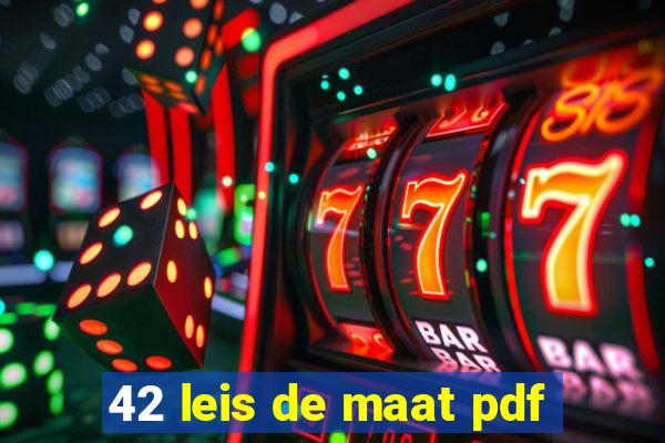 42 leis de maat pdf