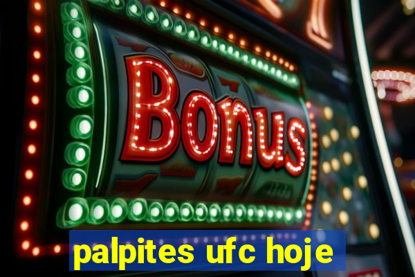 palpites ufc hoje