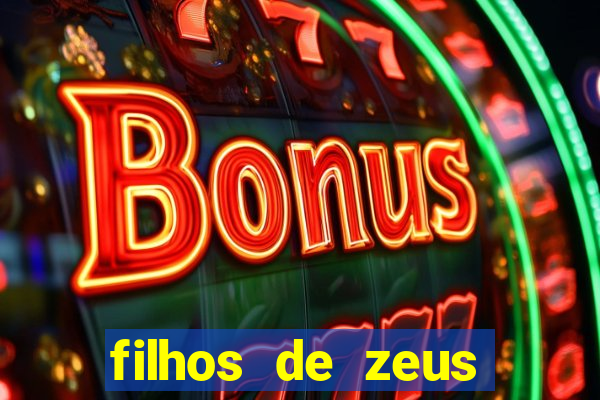 filhos de zeus mitologia grega