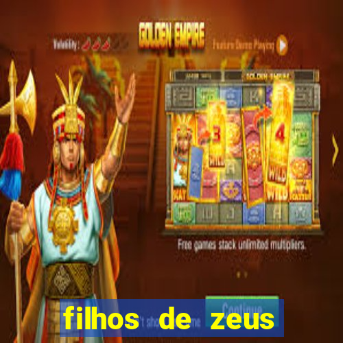 filhos de zeus mitologia grega