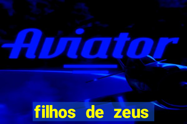 filhos de zeus mitologia grega