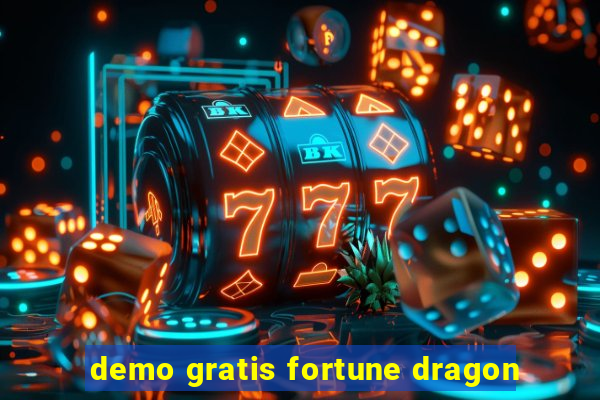 demo gratis fortune dragon