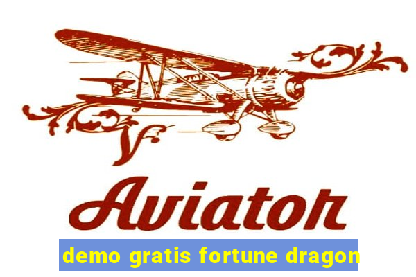 demo gratis fortune dragon