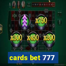 cards bet 777