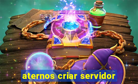 aternos criar servidor