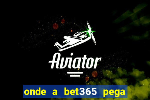 onde a bet365 pega as estatisticas