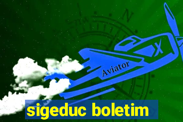 sigeduc boletim