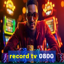 record tv 0800