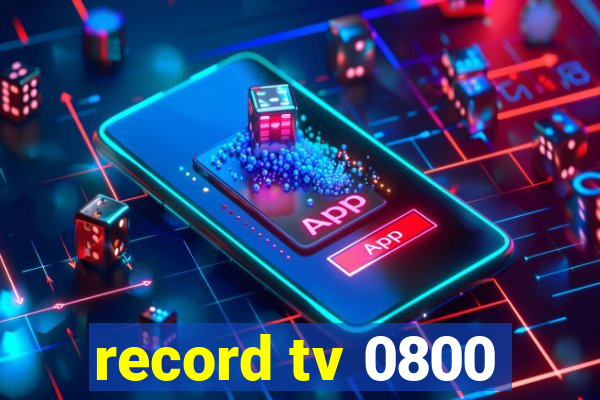 record tv 0800