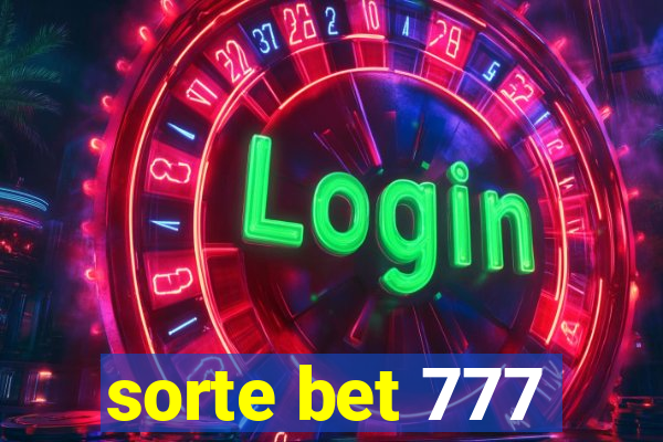 sorte bet 777