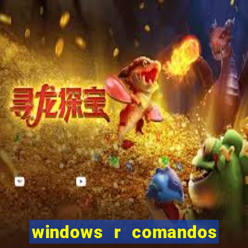 windows r comandos para limpar