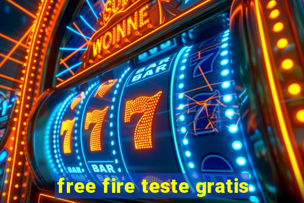 free fire teste gratis