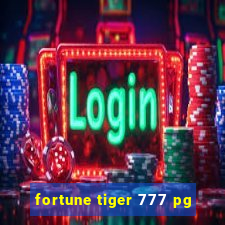 fortune tiger 777 pg